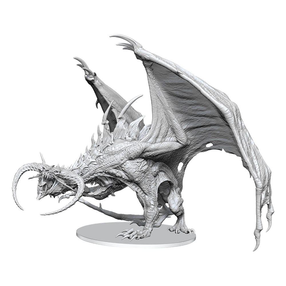 Pathfinder Deep Cuts Unpainted Boxed Miniature Diabolic Dragon Miniature Gaming