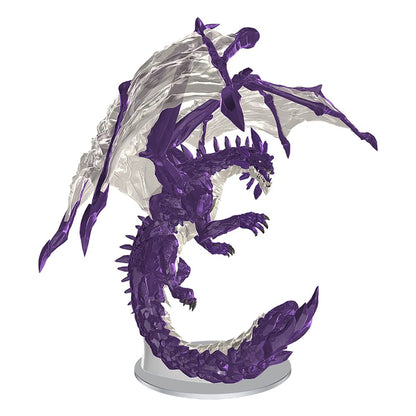 D&D Icons of the Realms Boxed prepainted Miniatures Adult Amethyst Dragon 38 cm Miniature Gaming & Tabletop