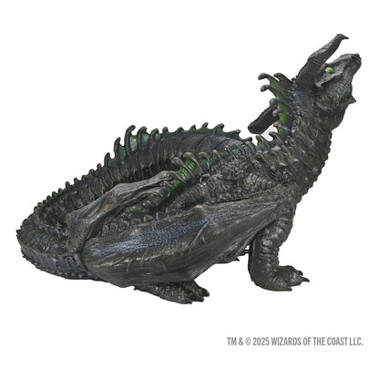 D&D Replicas of the Realms Life-Size Foam Figure Black Dragon Wyrmling 46 cm