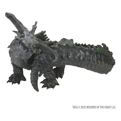 D&D Replicas of the Realms Life-Size Foam Figure Black Dragon Wyrmling 46 cm