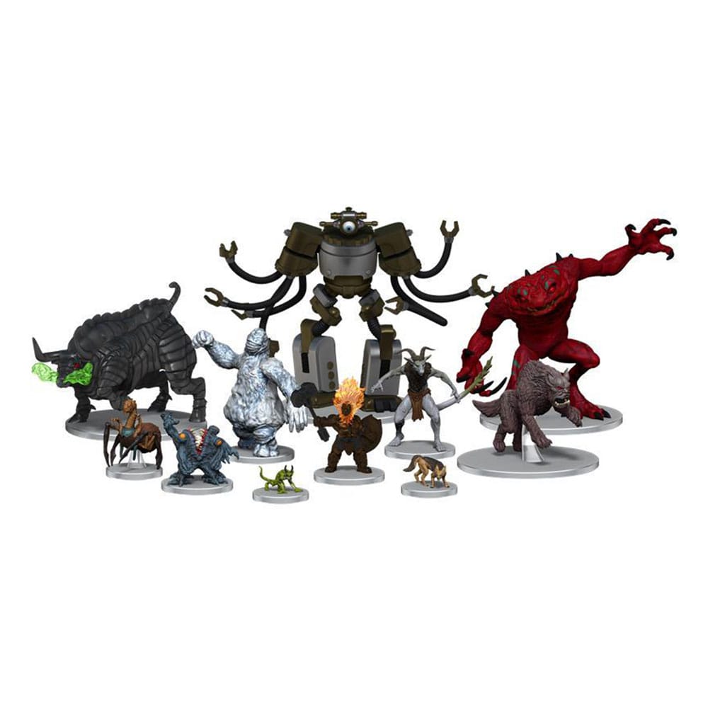 D&D Icons of the Realms: Monster Menagerie Revisited Booster Brick (10) Miniature Gaming & Tabletop