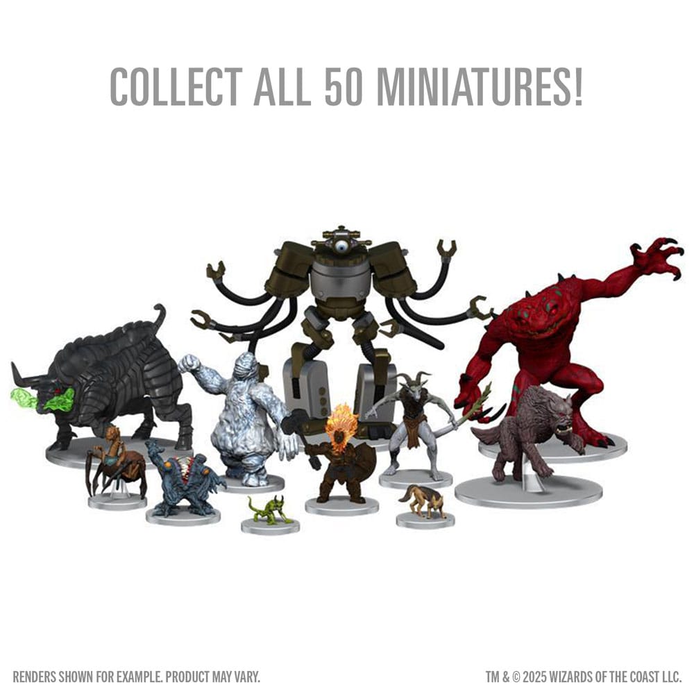 D&D Icons of the Realms: Monster Menagerie Revisited Booster Brick (10)