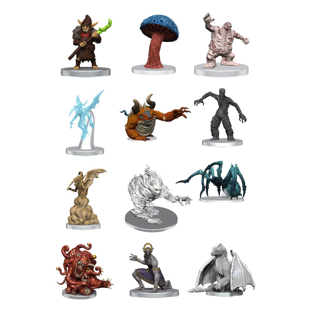 D&D Icons of the Realms: Monster Manual Collection II Booster Brick (10) Miniature Gaming & Tabletop