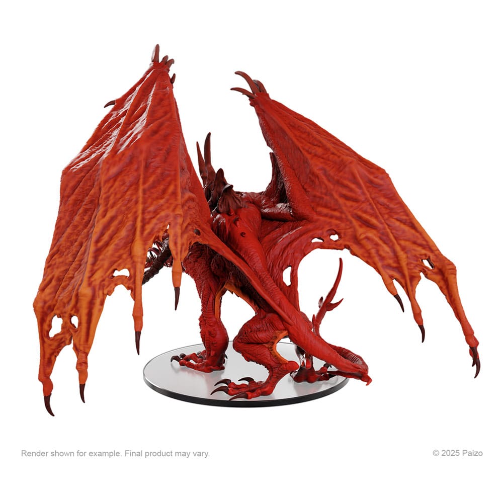 Pathfinder Battles Boxed prepainted Miniatures Diabolic Dragon 18 cm