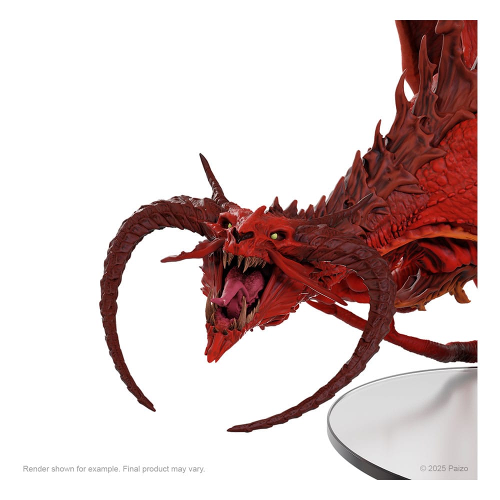 Pathfinder Battles Boxed prepainted Miniatures Diabolic Dragon 18 cm
