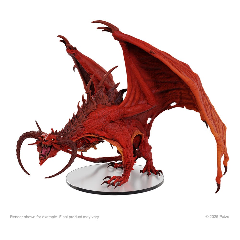 Pathfinder Battles Boxed prepainted Miniatures Diabolic Dragon 18 cm