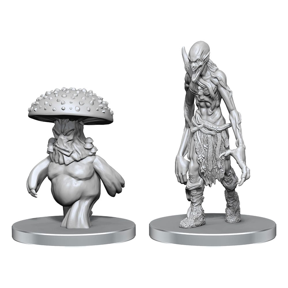 Pathfinder Deep Cuts Unpainted Miniatures Myceloid & Grimstalker Miniature Gaming & Tabletop