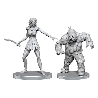 Pathfinder Deep Cuts Unpainted Miniatures Mudwretch & Buso