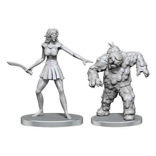 Pathfinder Deep Cuts Unpainted Miniatures Mudwretch & Buso