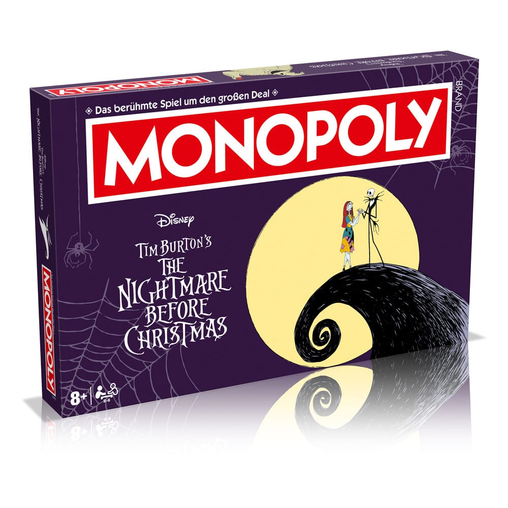 Monopoly Board Game Nightmare Before Christmas *German Version* Board games and accessories