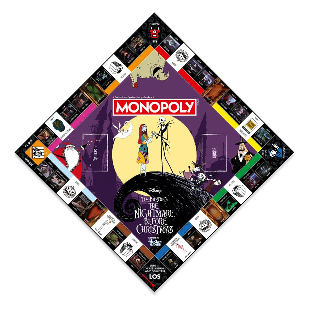 Monopoly Board Game Nightmare Before Christmas *German Version*