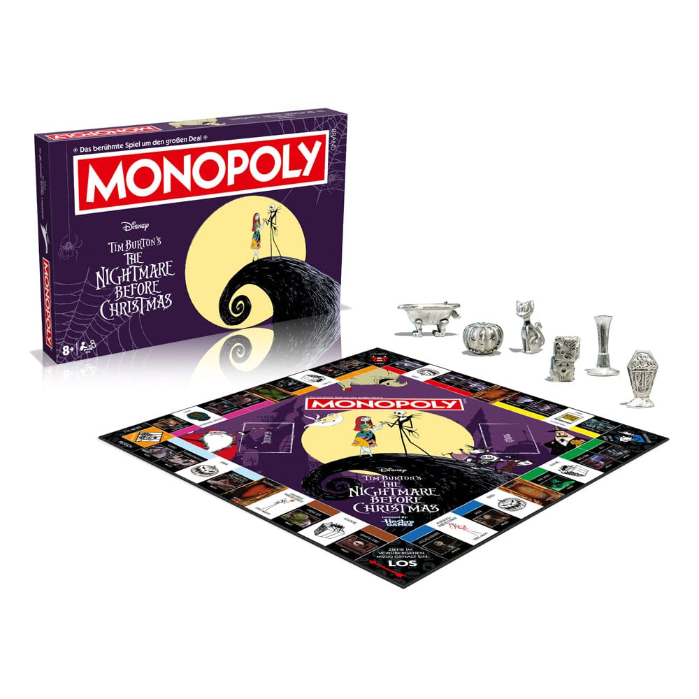 Monopoly Board Game Nightmare Before Christmas *German Version* Board games and accessories