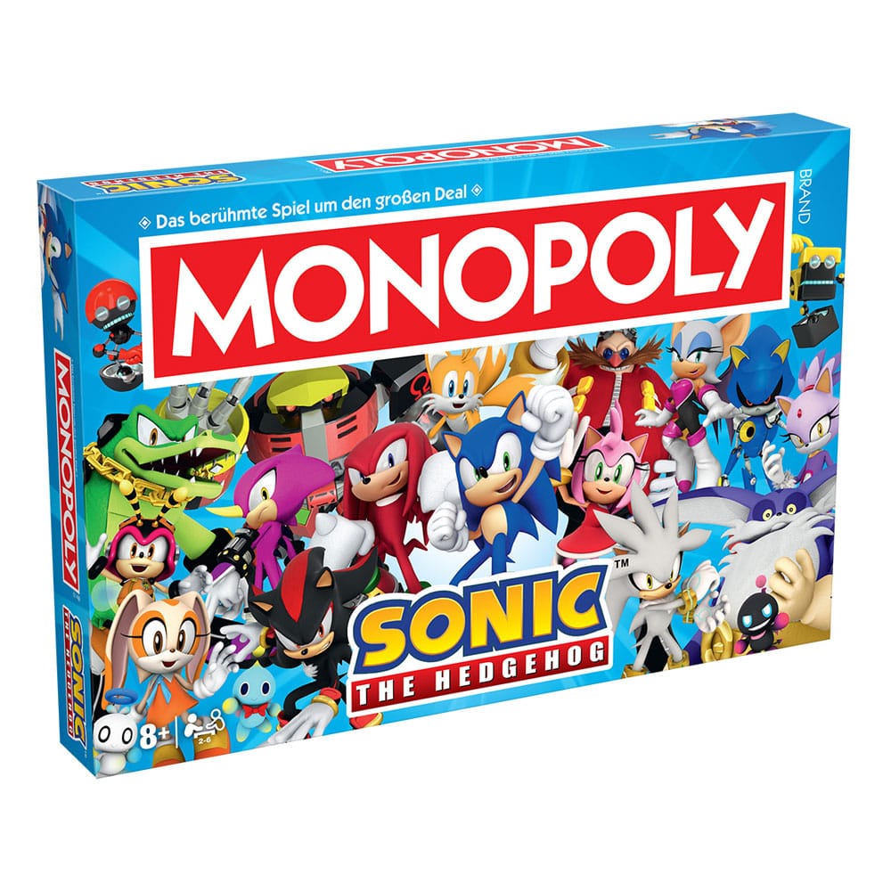 Monopoly Board Game Sonic the Hedgehog *German Version* Board games and accessories