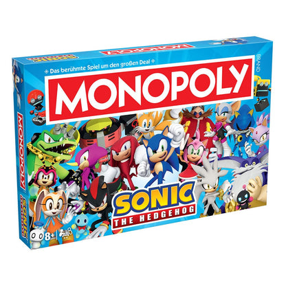 Monopoly Board Game Sonic the Hedgehog *German Version* Board games and accessories