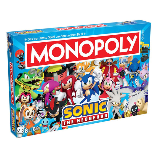Monopoly Board Game Sonic the Hedgehog *German Version* Board games and accessories