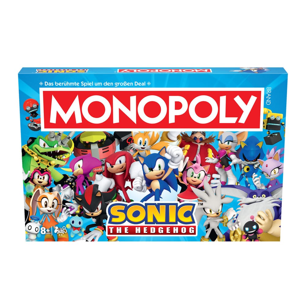 Monopoly Board Game Sonic the Hedgehog *German Version* Board games and accessories