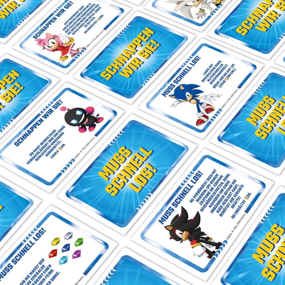 Monopoly Board Game Sonic the Hedgehog *German Version* Board games and accessories