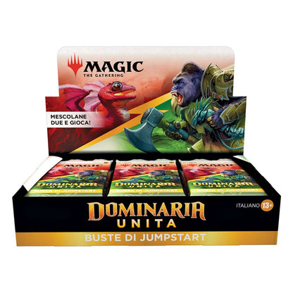 Magic the Gathering Dominaria unita Jumpstart Booster Display (18) italian Trading cards