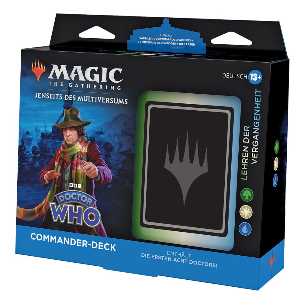 Magic the Gathering Jenseits des Multiversums: Doctor Who Commander Decks Display (4) german