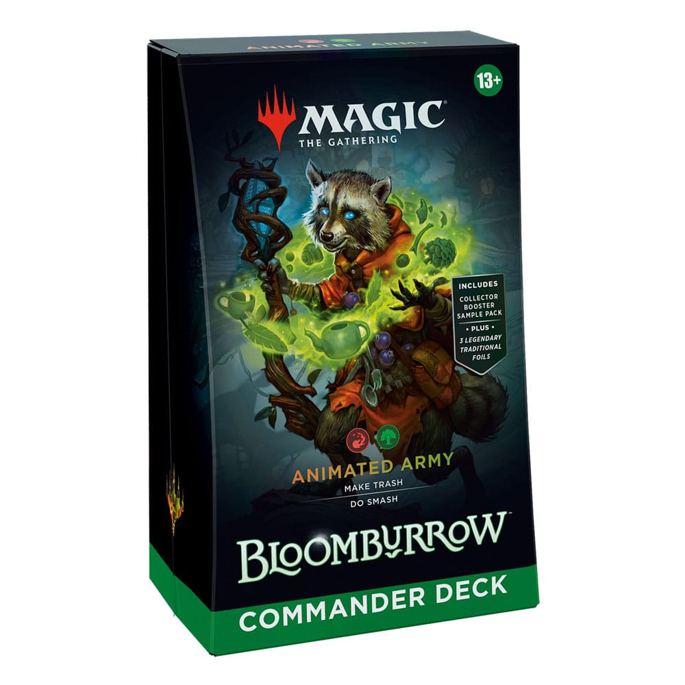 Magic the Gathering Bloomburrow Commander Decks Display (4) english