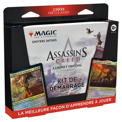 Magic the Gathering Univers infinis: Assassin’s Creed Starter Kit 2024 Display (12) french Trading cards