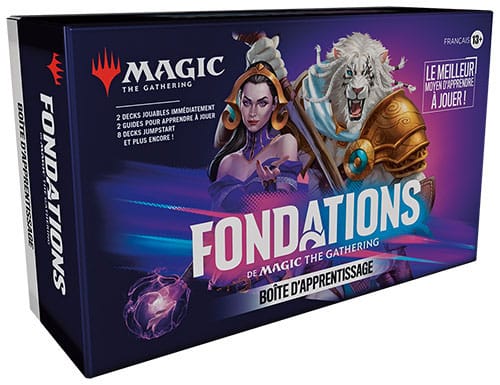 Magic the Gathering Fondations Beginner Box Case (3) french Trading cards