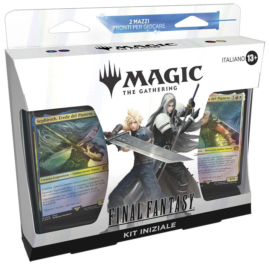 Magic the Gathering Final Fantasy Starter Kit 2024 Display (12) italian Trading cards
