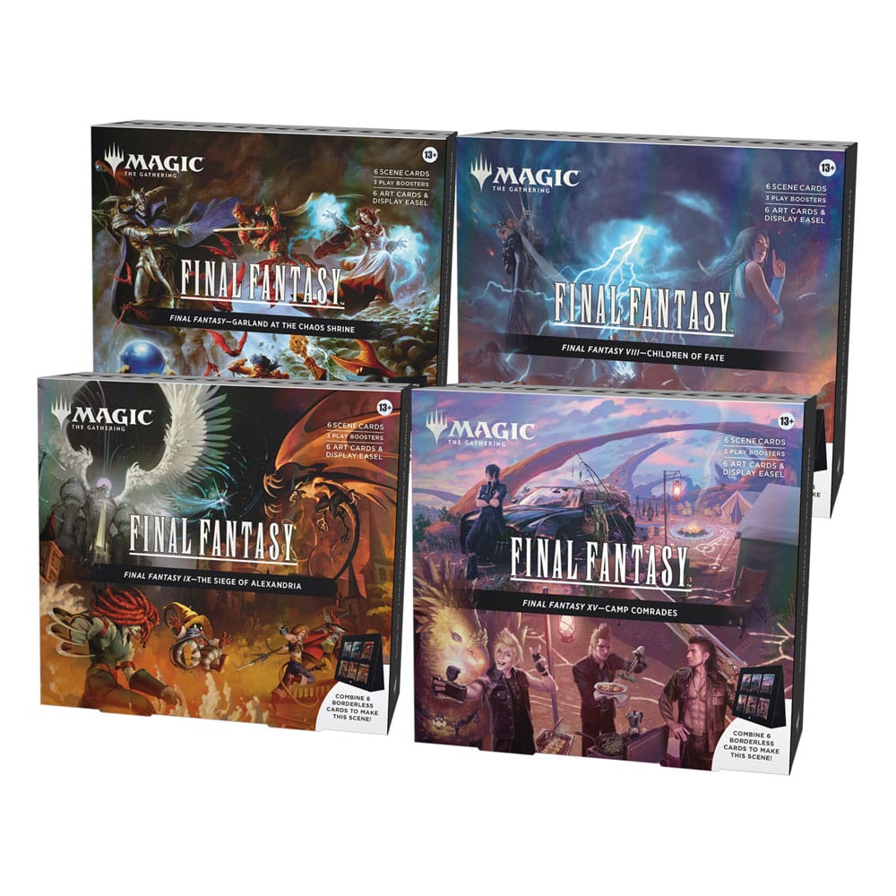 Magic the Gathering Final Fantasy Scene Box Display (4) english Trading cards