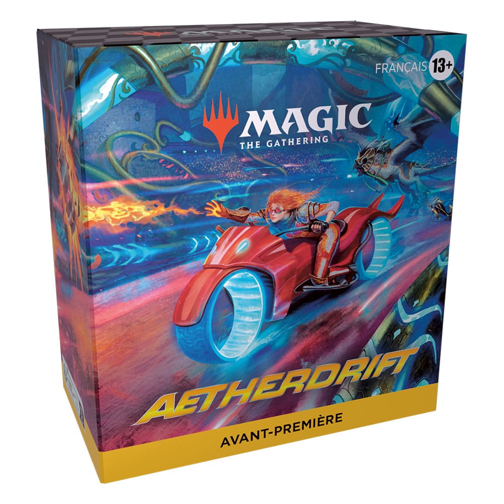 Magic the Gathering Aetherdrift Prerelease Packs Case (15) french Trading cards