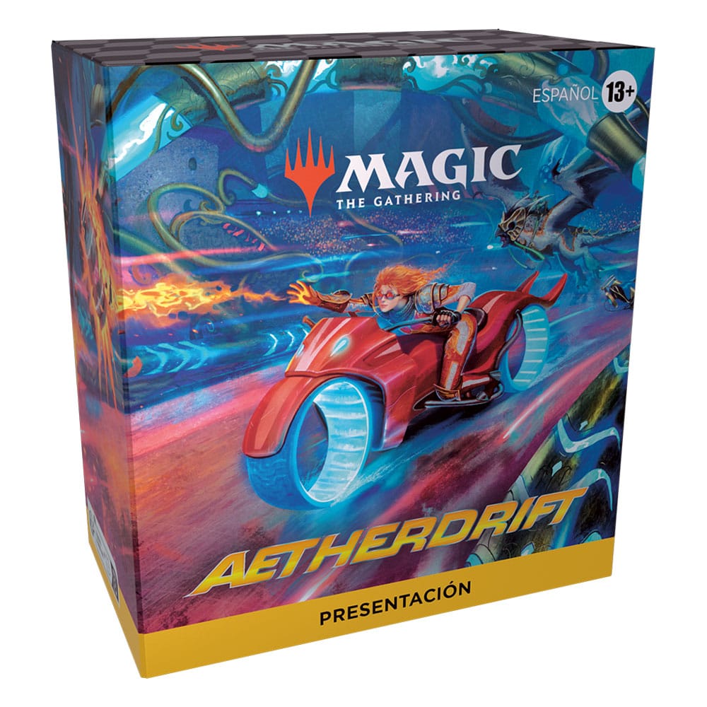 Magic the Gathering Aetherdrift Prerelease Packs Case (15) spanish Trading cards
