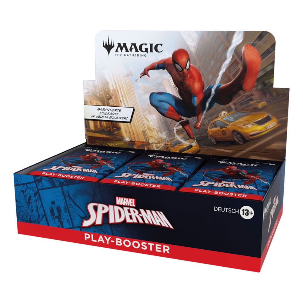Magic the Gathering Marvel’s Spider-Man Play Booster Display (30) german Trading cards