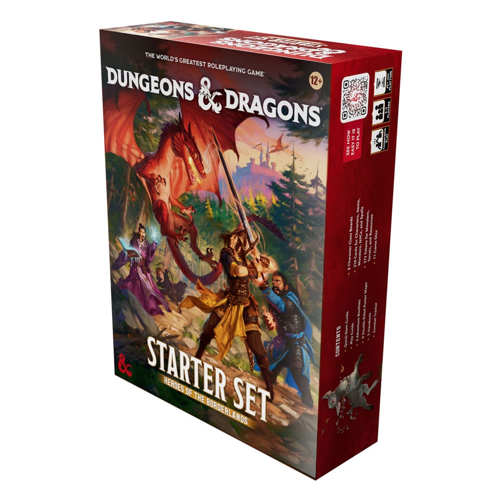 Dungeons & Dragons RPG Starter Set: Heroes of the Borderlands english Board games and accessories,3ce1f57e64