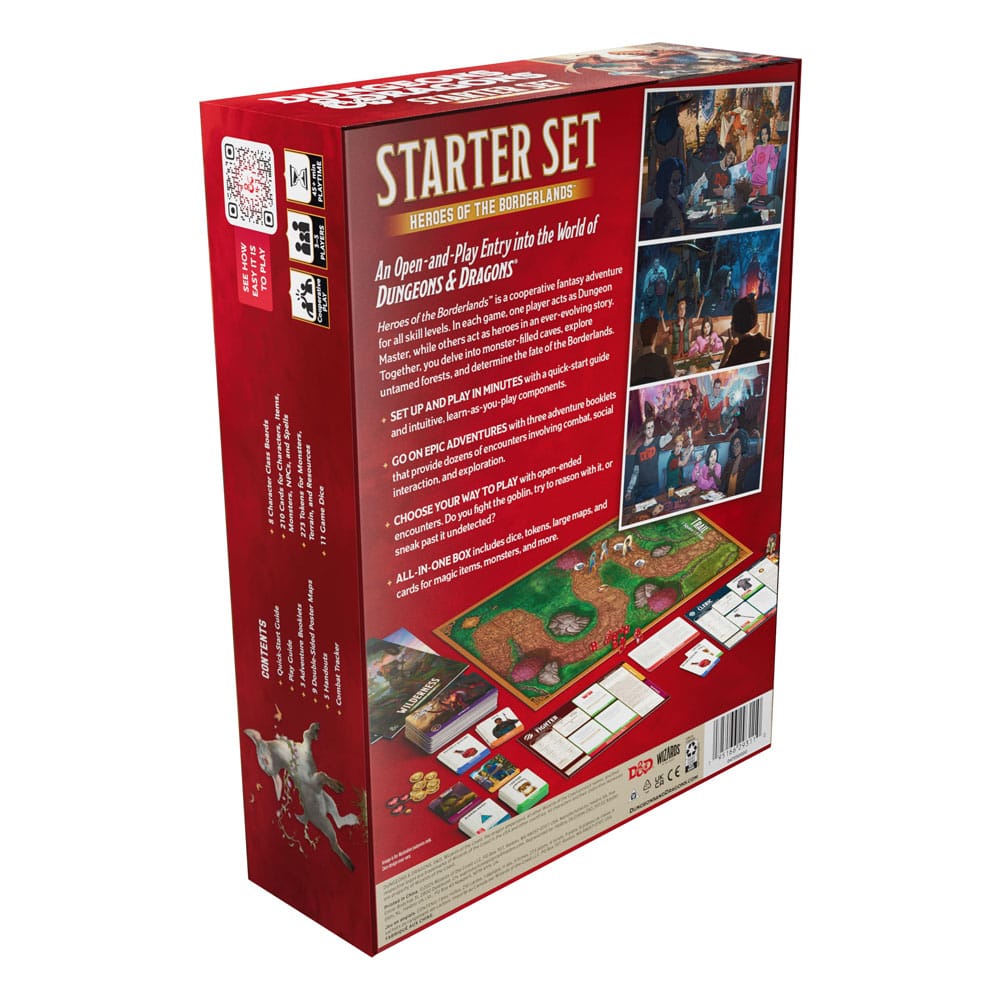 Dungeons & Dragons RPG Starter Set: Heroes of the Borderlands english Board games and accessories,3ce1f57e64