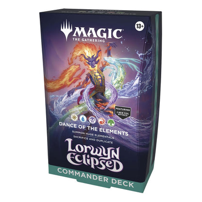 Magic the Gathering Lorwyn Eclipsed Commander Decks Display (4) english
