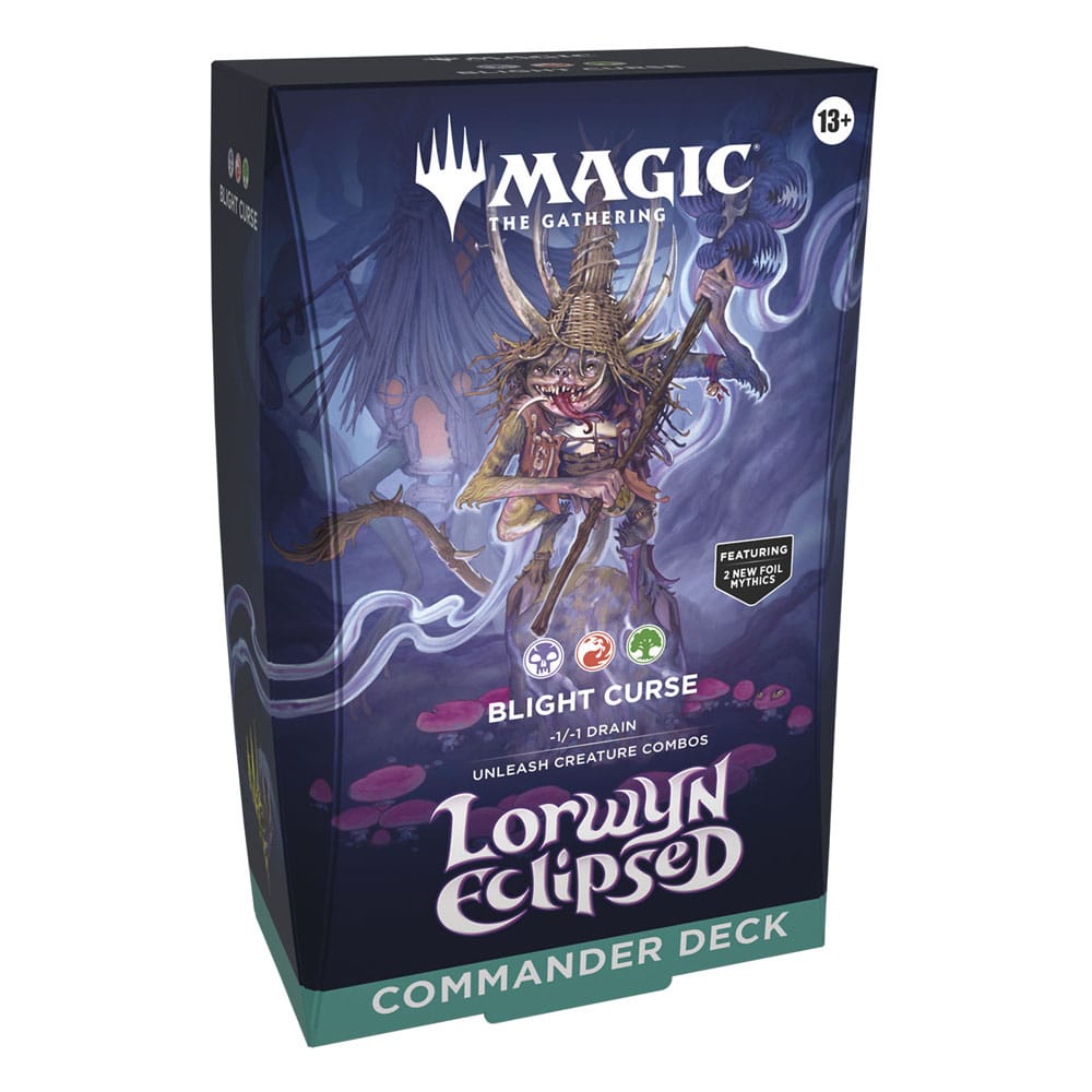 Magic the Gathering Lorwyn Eclipsed Commander Decks Display (4) english