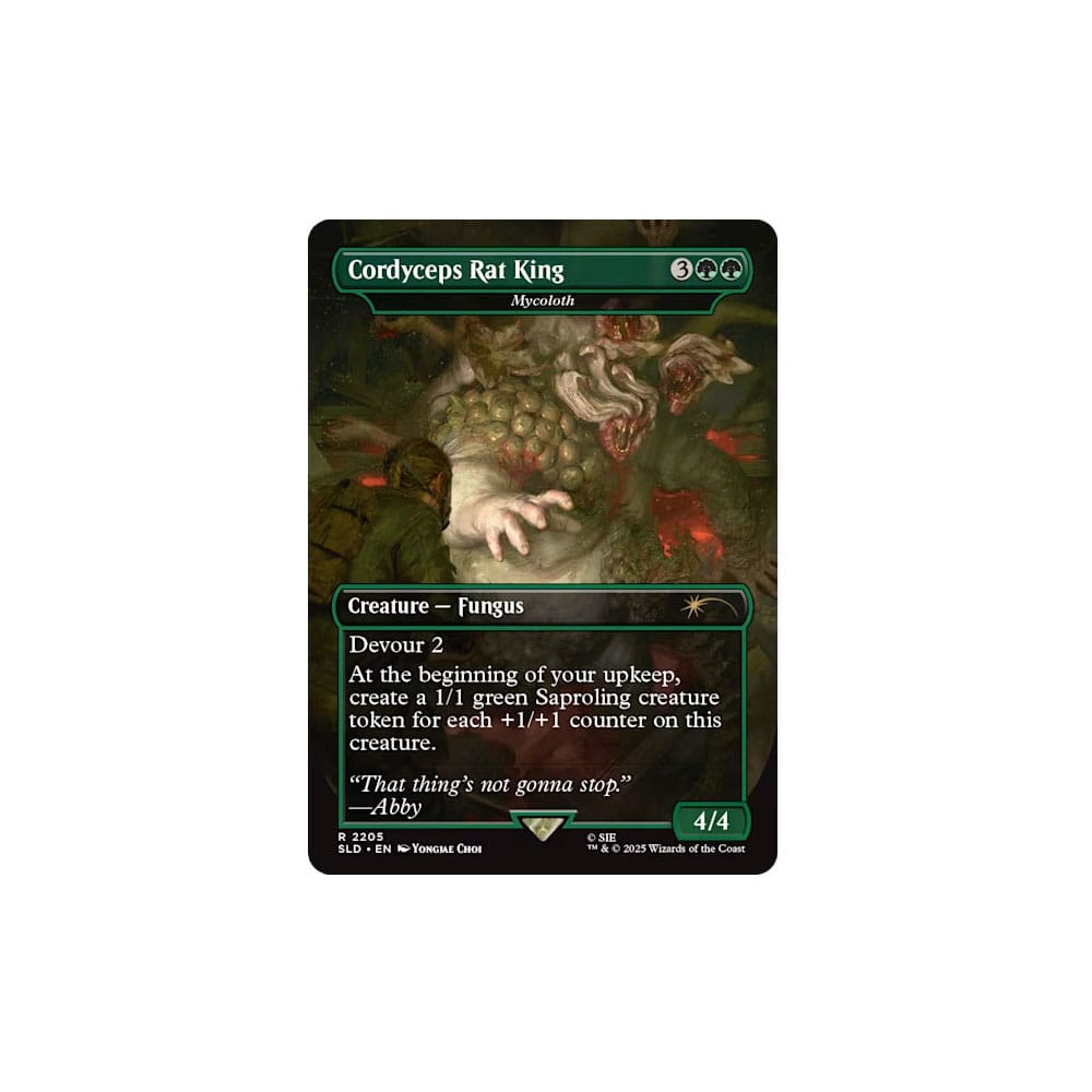 Magic the Gathering Secret Lair x PlayStation: The Last of Us Part II english