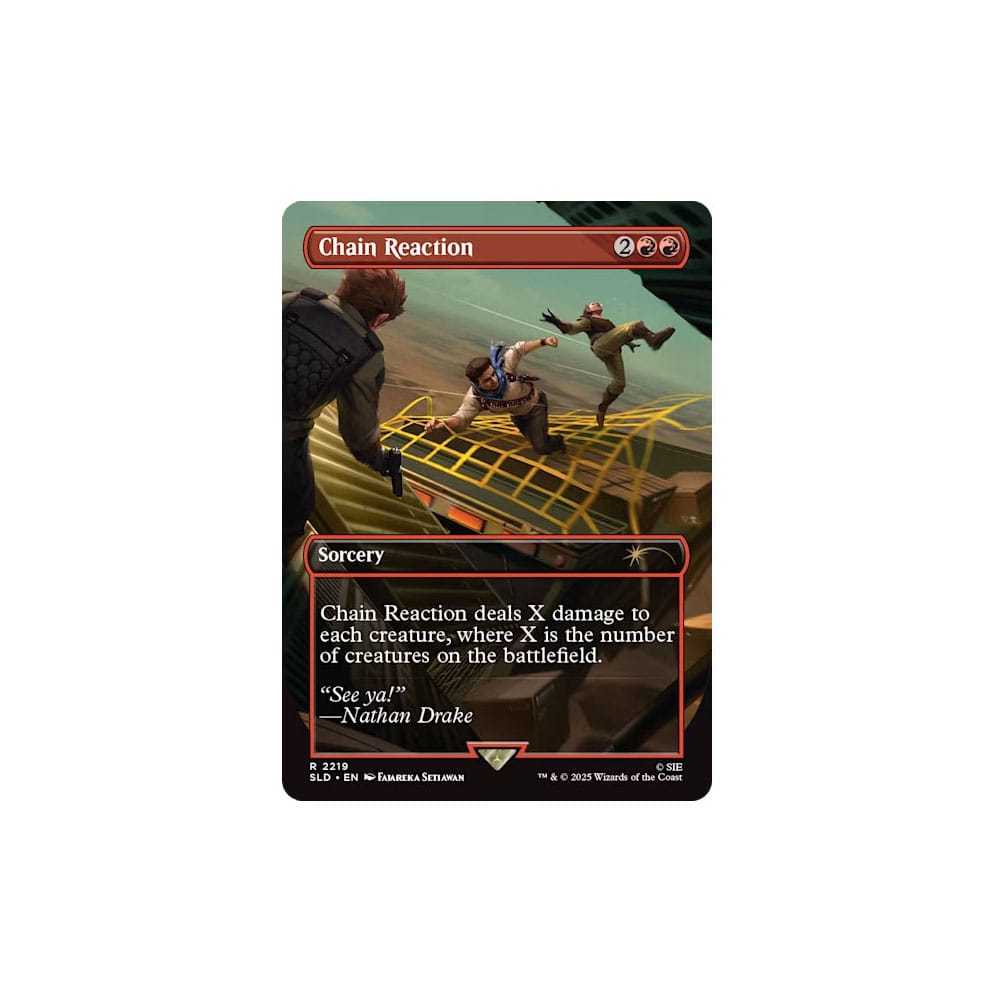 Magic the Gathering Secret Lair x PlayStation: Uncharted english