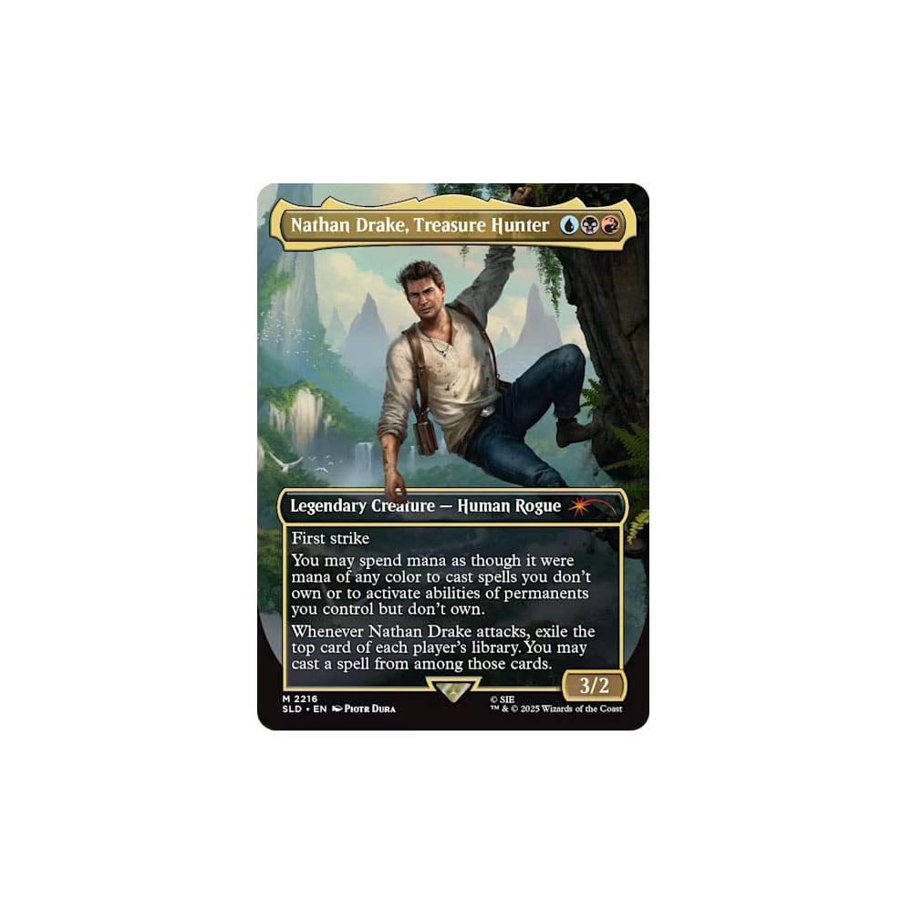 Magic the Gathering Secret Lair x PlayStation: Uncharted english