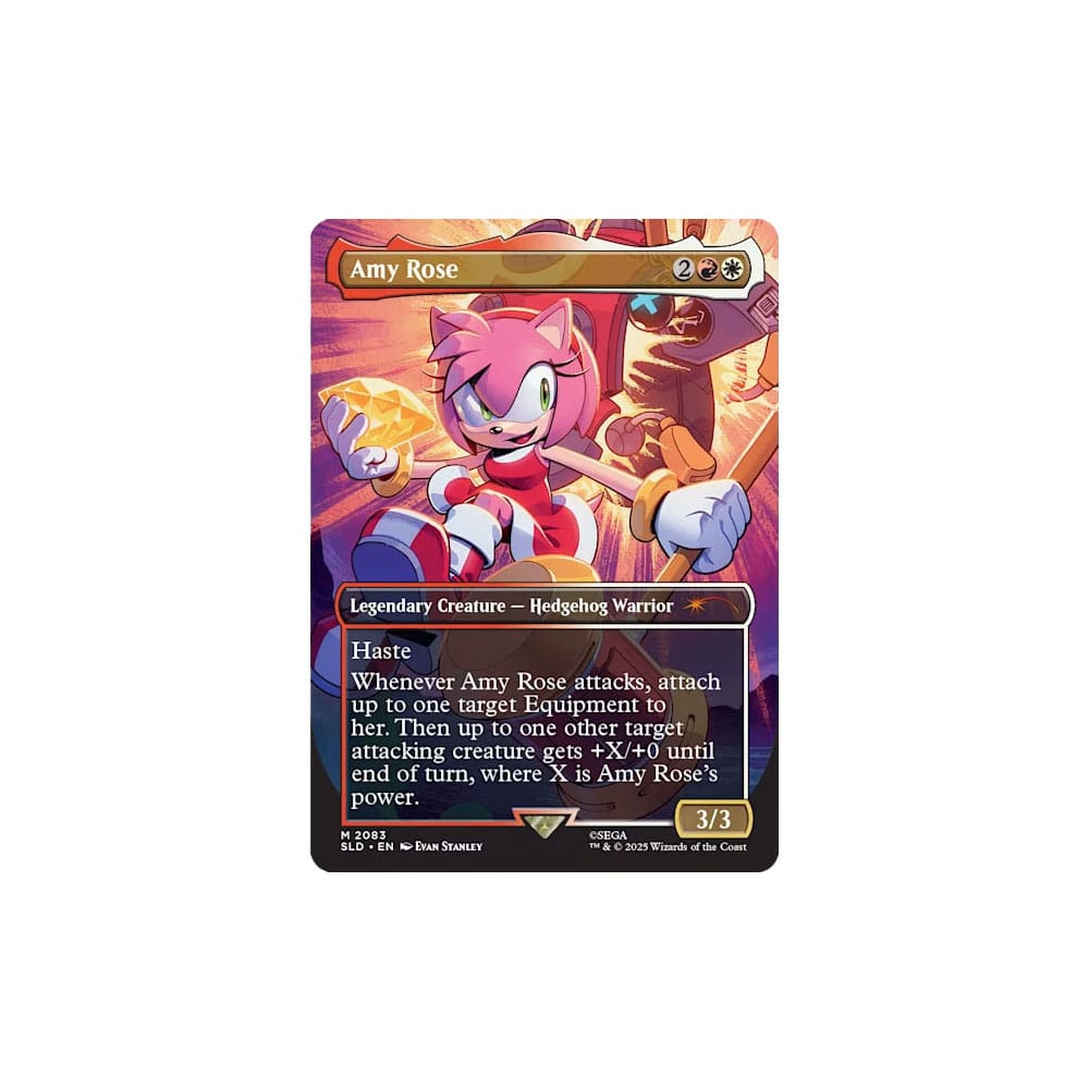 Magic the Gathering Secret Lair x Sonic: Friends & Foes english