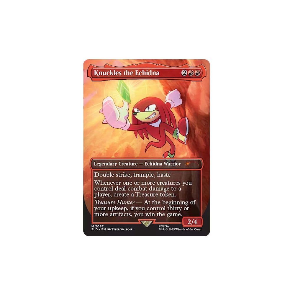 Magic the Gathering Secret Lair x Sonic: Friends & Foes english