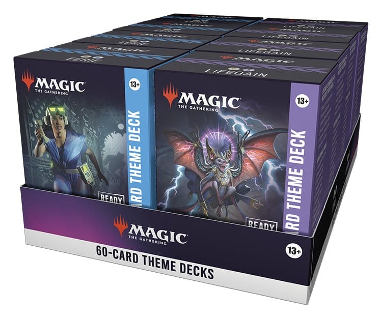 Magic the Gathering Secrets of Strixhaven Theme Deck Display (8) english