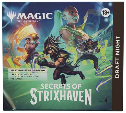 Magic the Gathering Secrets of Strixhaven Draft Night english