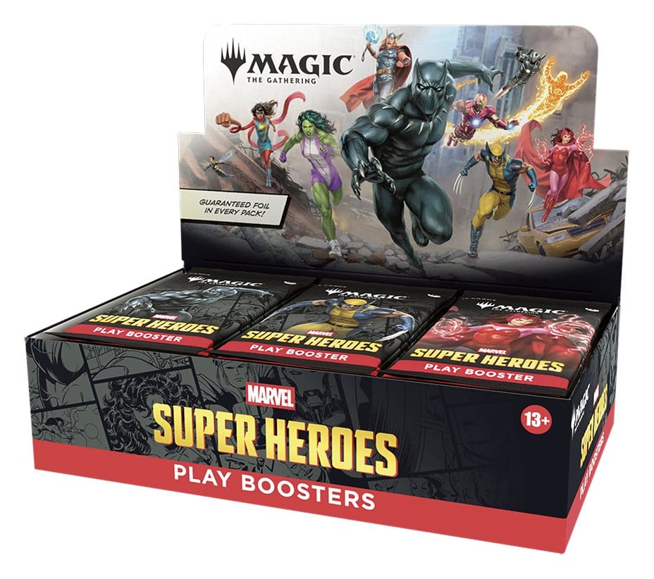 Magic the Gathering Marvel Super Heroes Play Booster Display (30)