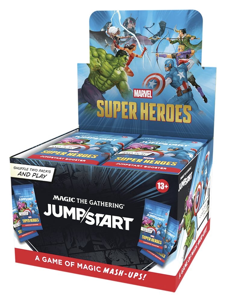 Magic the Gathering Marvel Super Heroes Jumpstart Booster Display (24)