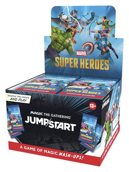 Magic the Gathering Marvel Super Heroes Jumpstart Booster Display (24)