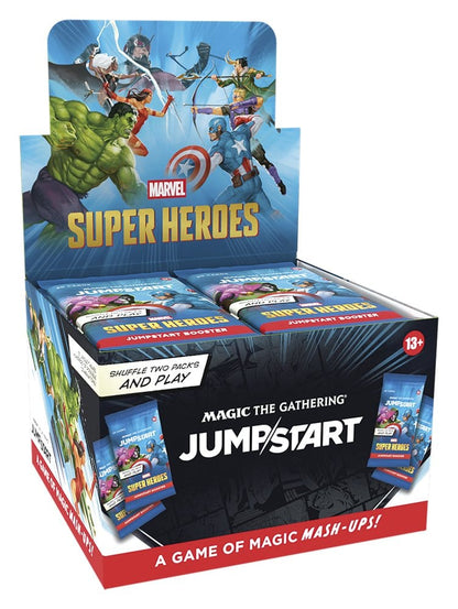 Magic the Gathering Marvel Super Heroes Jumpstart Booster Display (24)