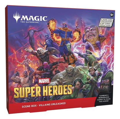 Magic the Gathering Marvel Super Heroes Scene Box Display (4)