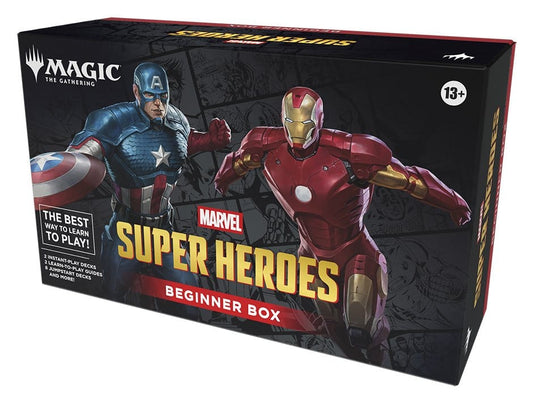 Magic the Gathering Marvel Super Heroes Beginner Box Case (3)