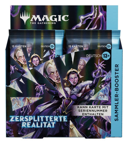 Magic the Gathering Zersplitterte Realität Collector Booster Display (12) german