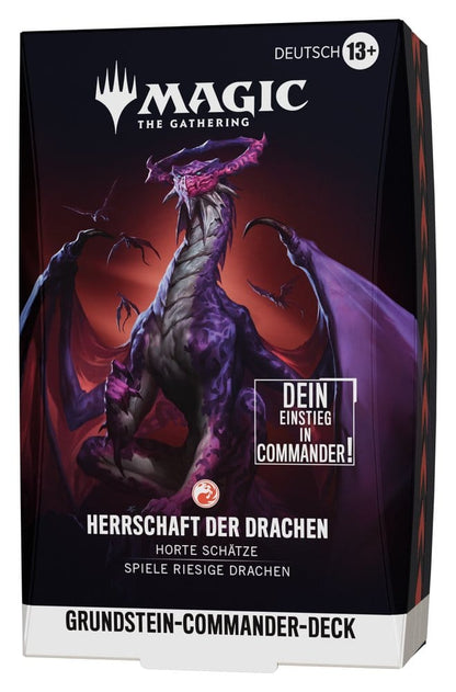 Magic the Gathering Foundations Commander Decks Case (5) german